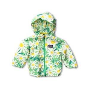 Patagonia Green Floral Kids Jacket